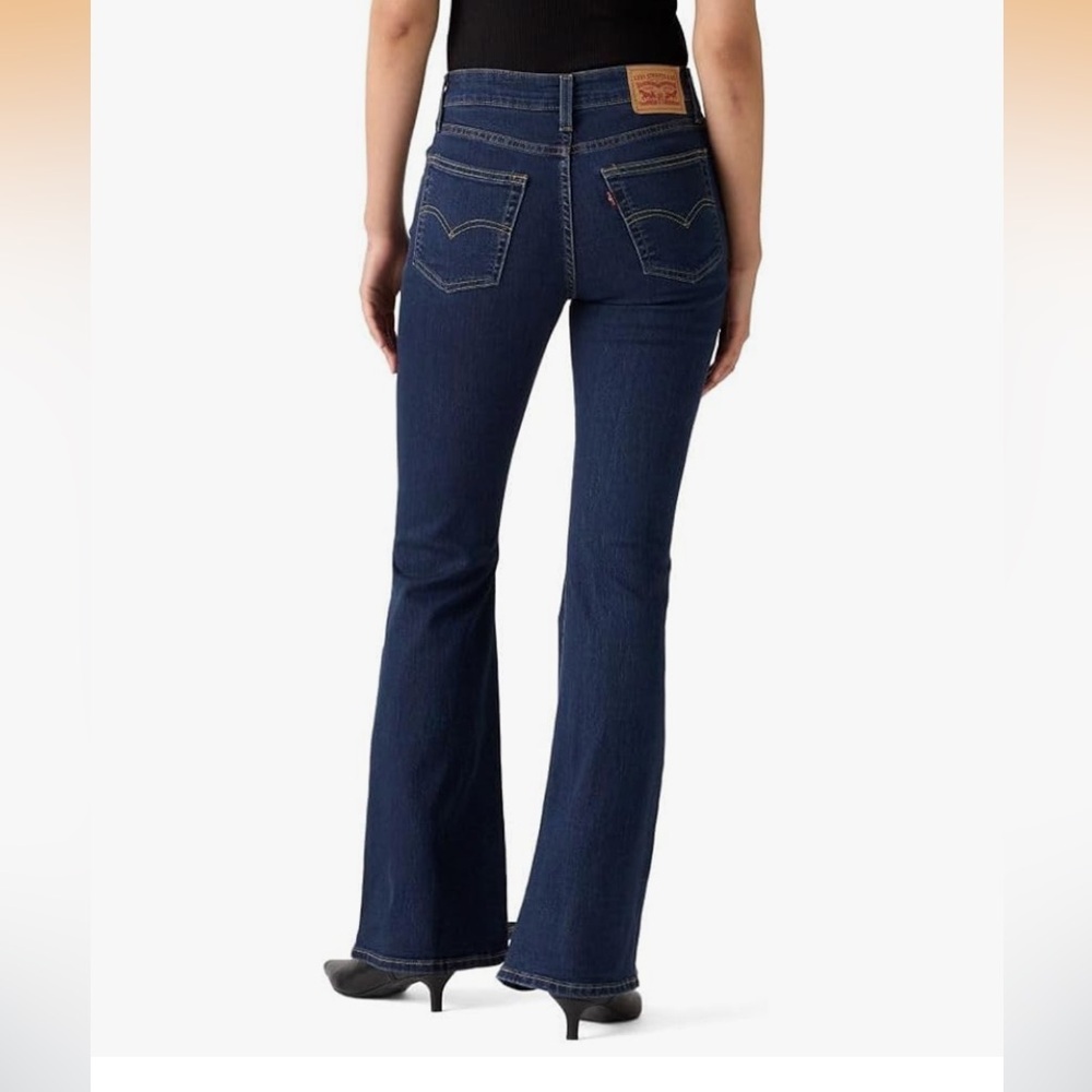 Levi's Women's 726 High Waist Flared Design Denim Pants - Picture 8 of 9